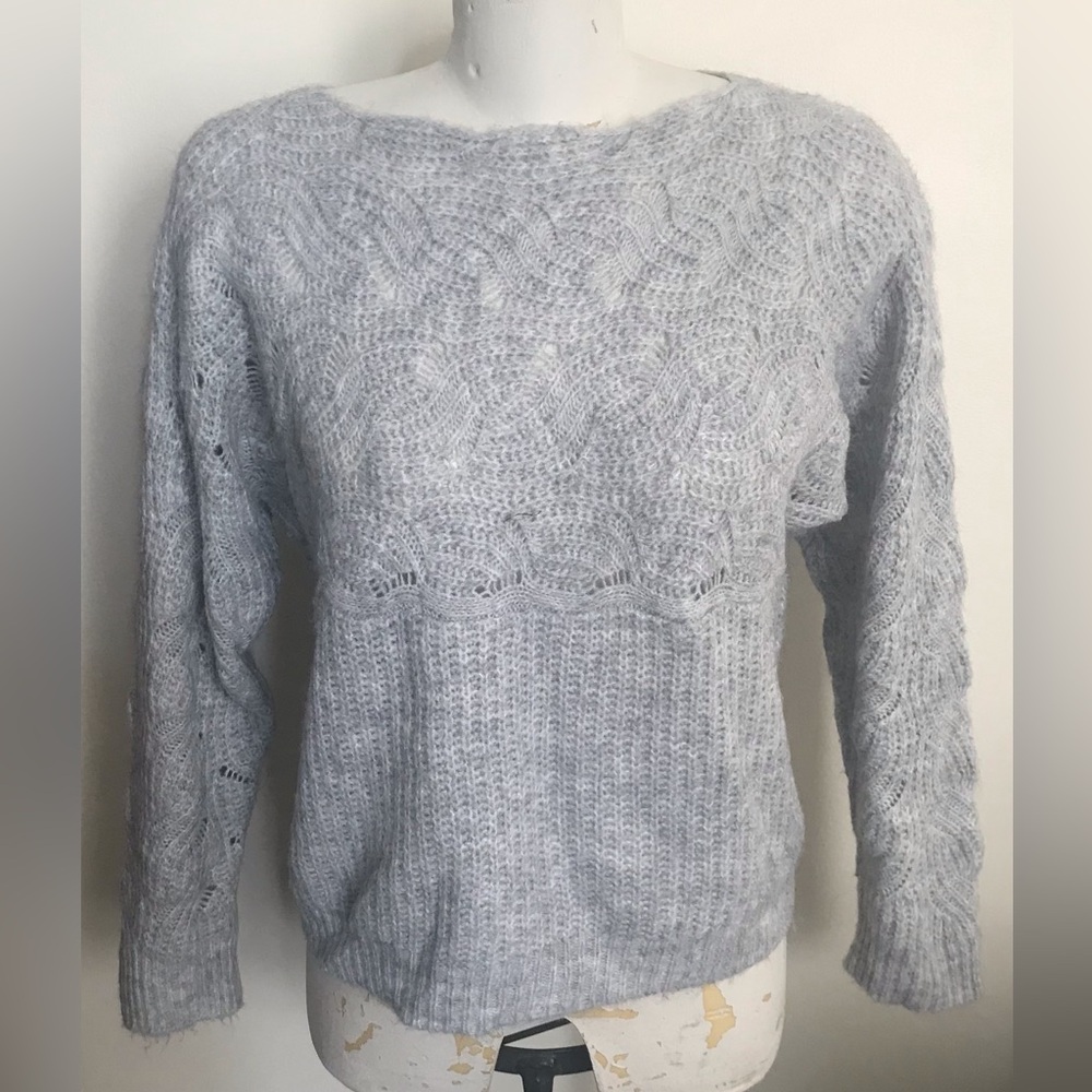 Chiaramente Dove Grey Sweater - Size Medium 🇮🇹